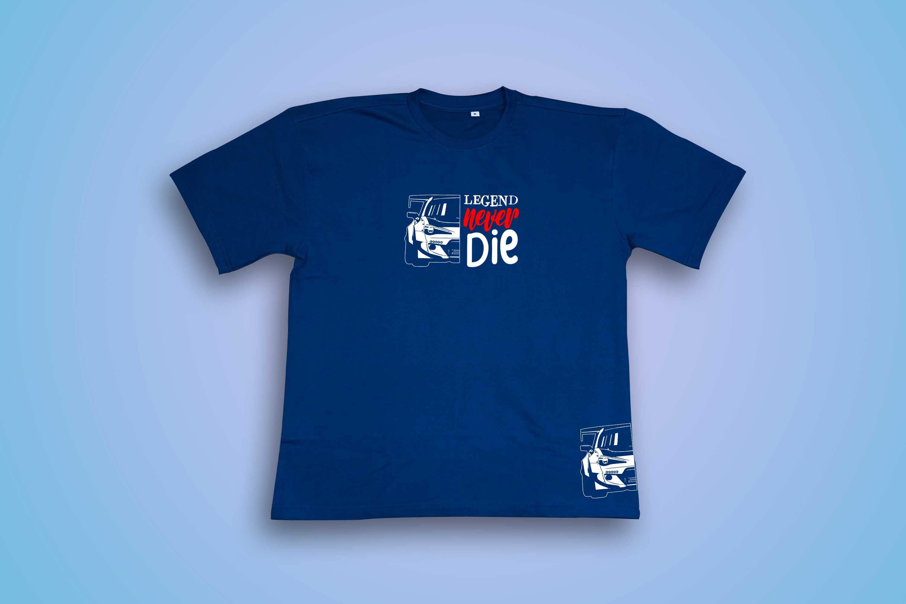 Legend Never Die Premium Oversized T-Shirt – Car Lovers Edition