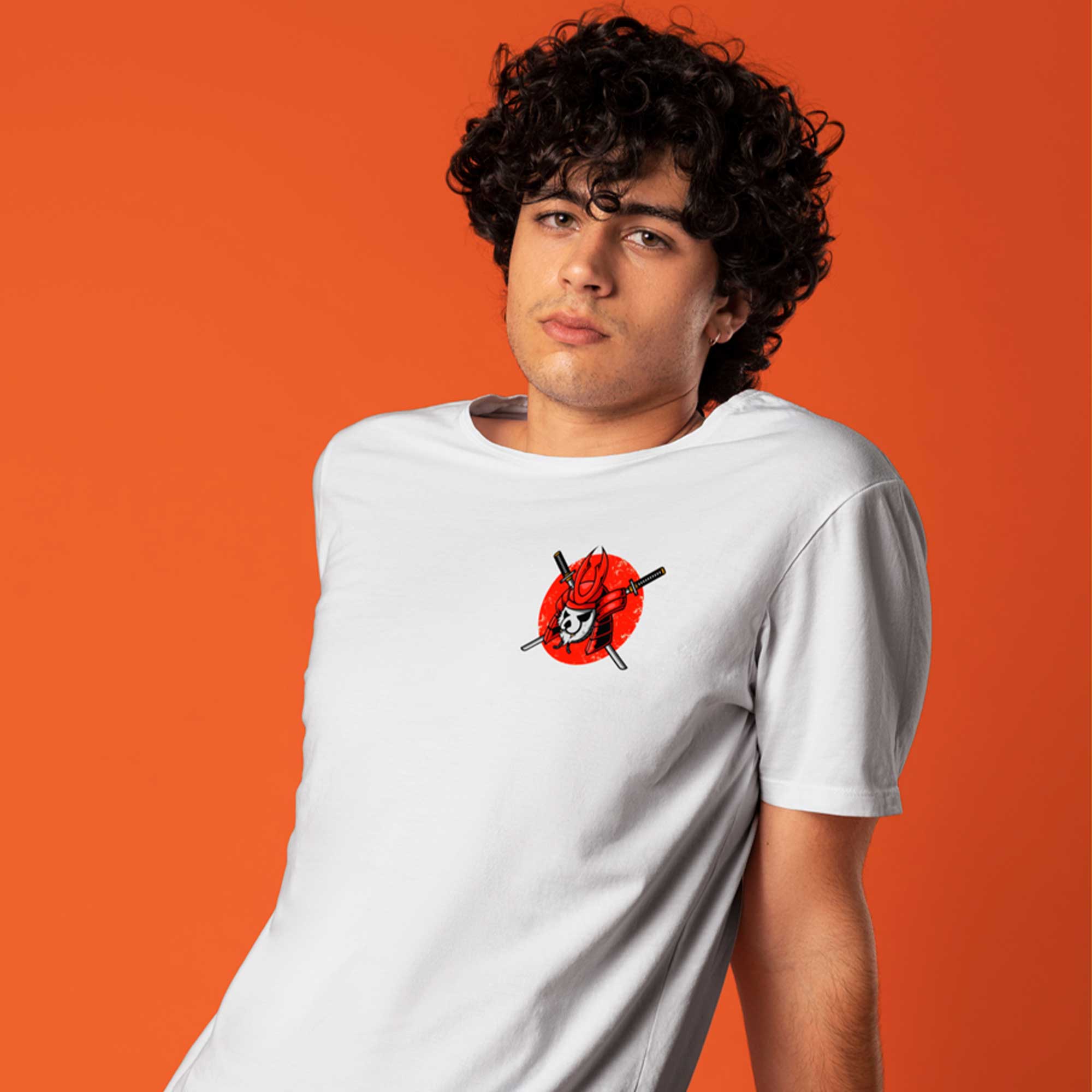 Premium Samurai Soul & Geisha Spirit Oversized T-Shirt – White