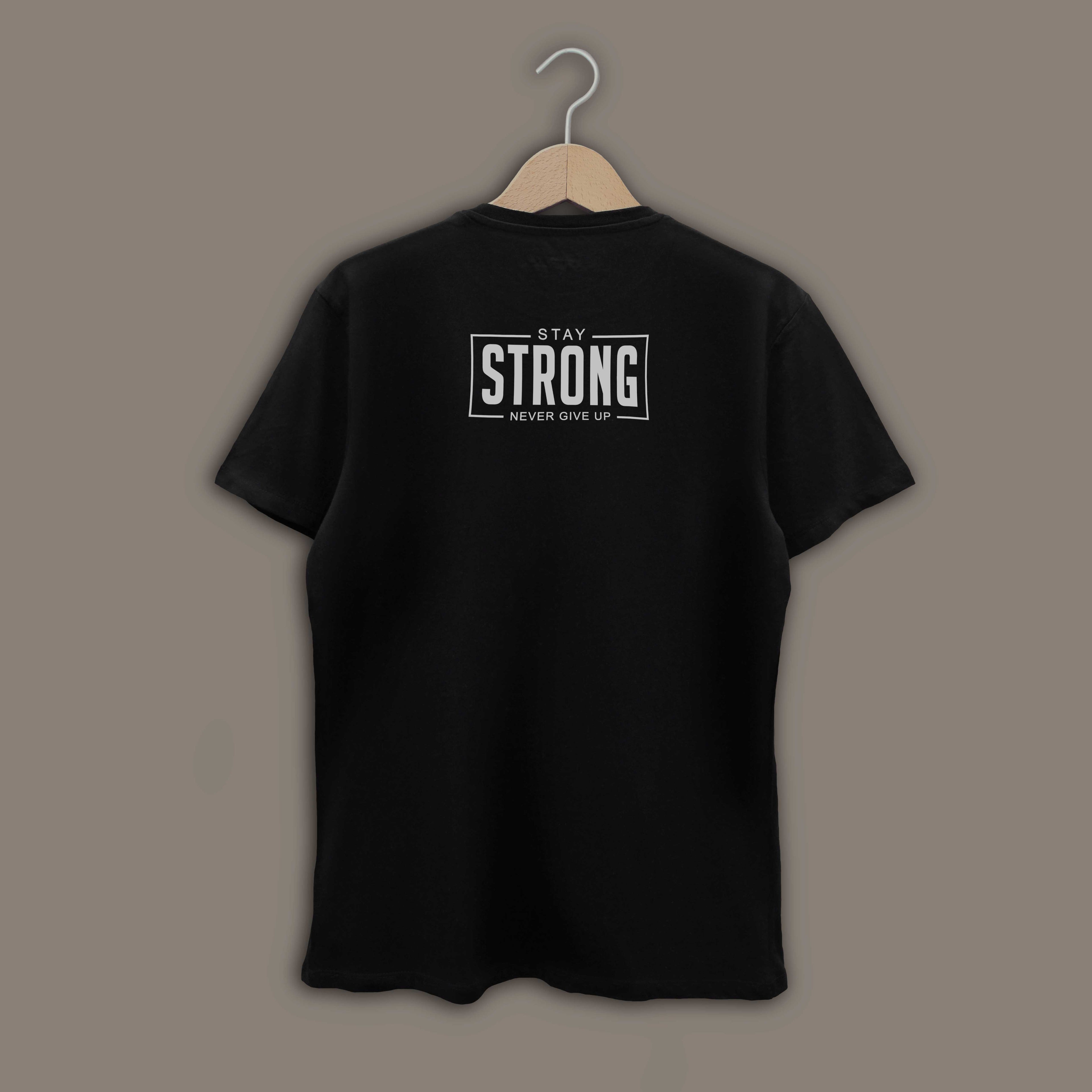 Rise and Shine💪🔥 – Premium Oversized Black T-Shirt