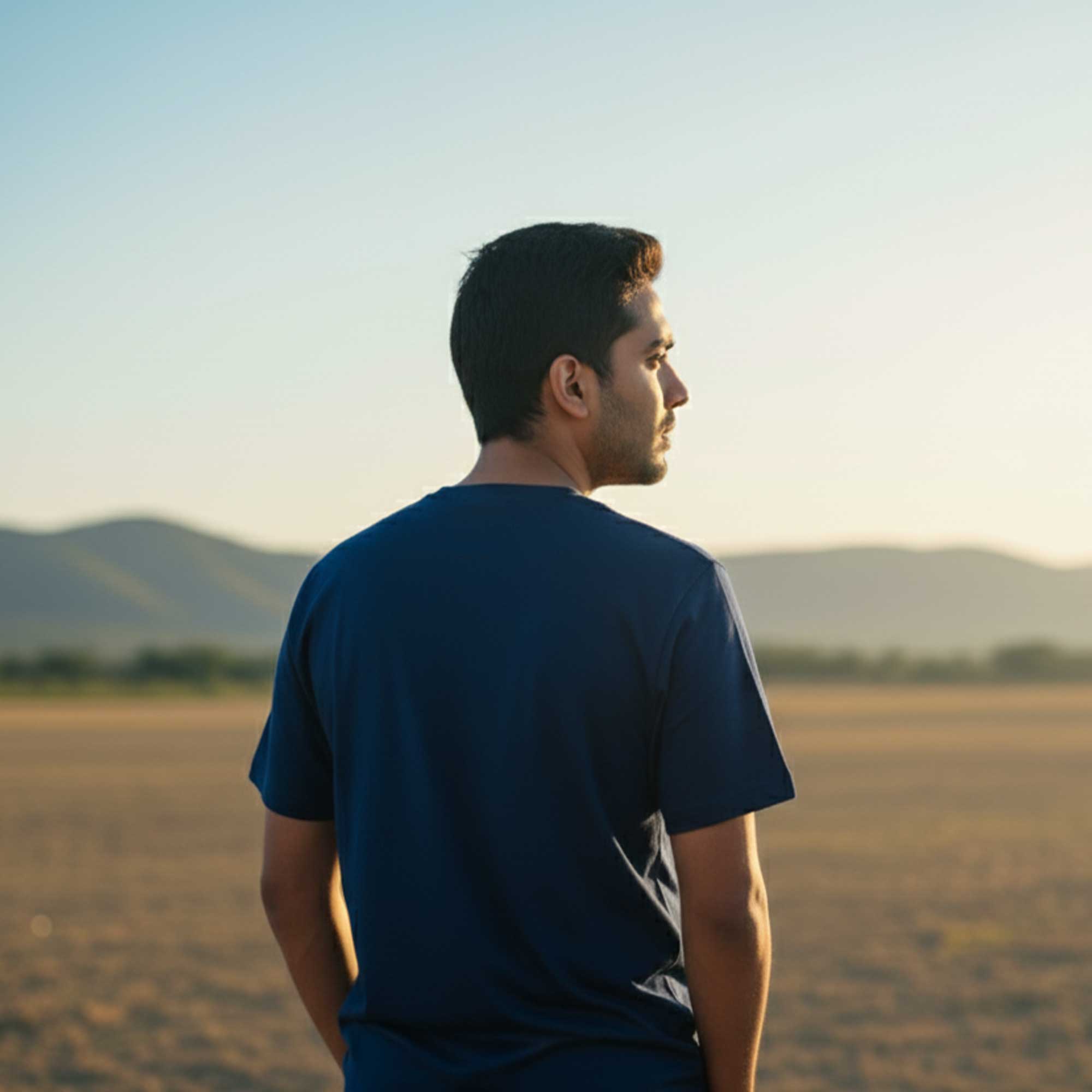 HOPE Inspire Premium Oversized T-Shirt – Navy Blue