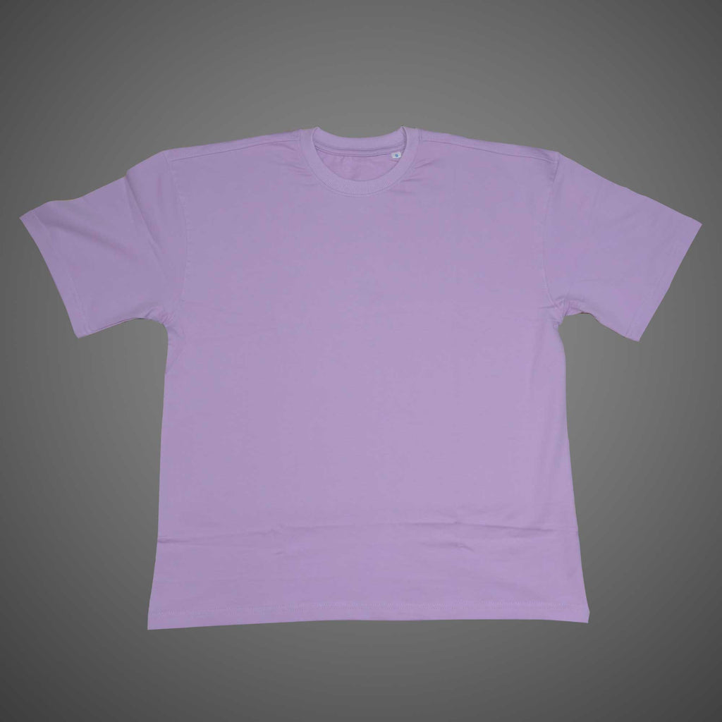 Lavender Oversized Premium Cotton T-Shirt